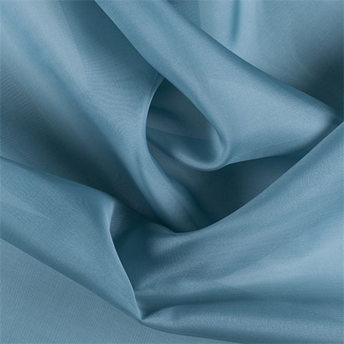 Runway Silks Seafoam Silk Organza Fabric - Reorderable
