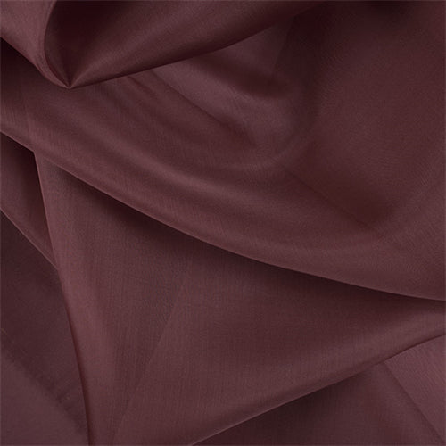 Runway Silks Rust Silk Organza Fabric - Reorderable