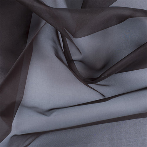 Runway Silks Espresso Silk Organza Fabric - Reorderable