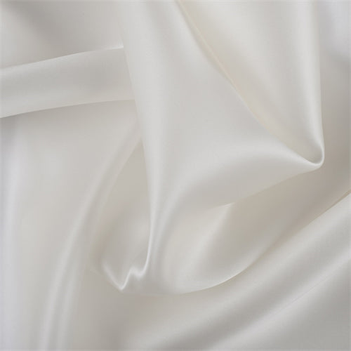Runway Silks Eggshell Silk Satin Organza Fabric - Reorderable