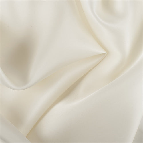 Runway Silks Pale Yellow Silk Satin Organza Fabric - Reorderable