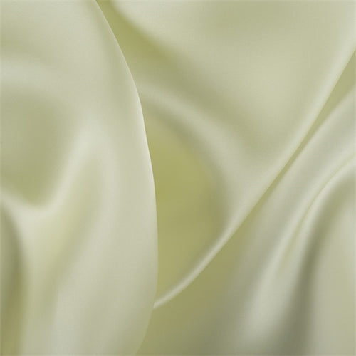 Runway Silks Pale Green Silk Satin Organza Fabric - Reorderable