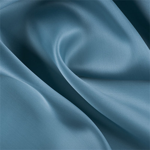 Runway Silks Seafoam Silk Satin Organza Fabric - Reorderable