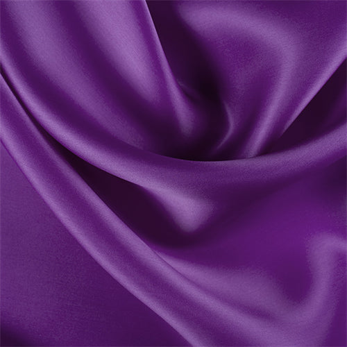 Runway Silks Grape Silk Satin Organza Fabric - Reorderable