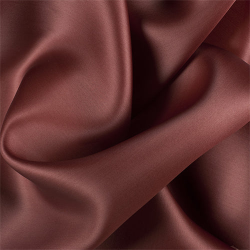 Runway Silks Rust Silk Satin Organza Fabric - Reorderable