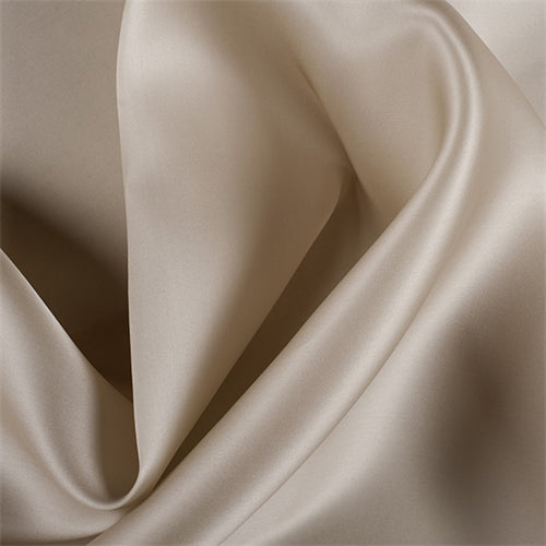 Runway Silks Bronze Silk Satin Organza Fabric - Reorderable