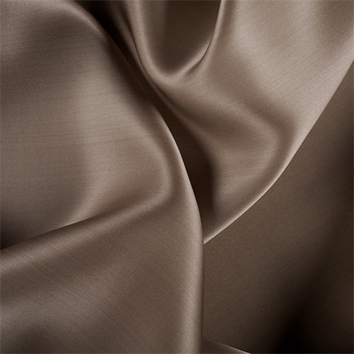 1 YD PC-Runway Silks Latte Silk Satin Organza Fabric - Reorderable