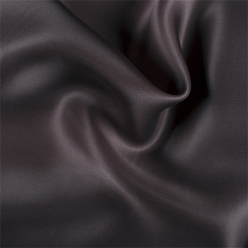 Runway Silks Espresso Silk Satin Organza Fabric - Reorderable
