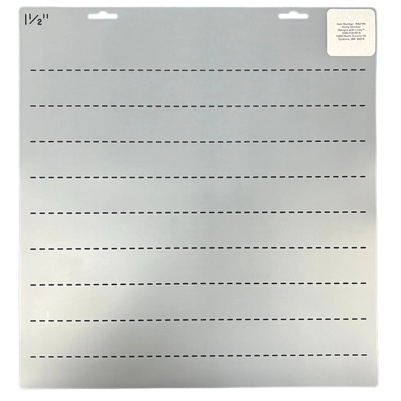 2189 1 1/2" Straight Lines 14" Stencil