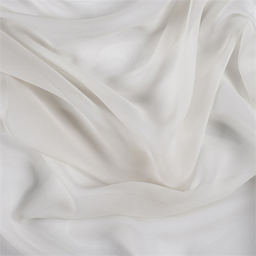 Runway Silks Pale Sage Silk Chiffon Fabric - Reorderable