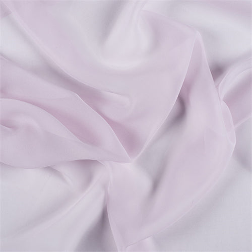 Runway Silks Light Orchid Wide Silk Chiffon Fabric - Reorderable