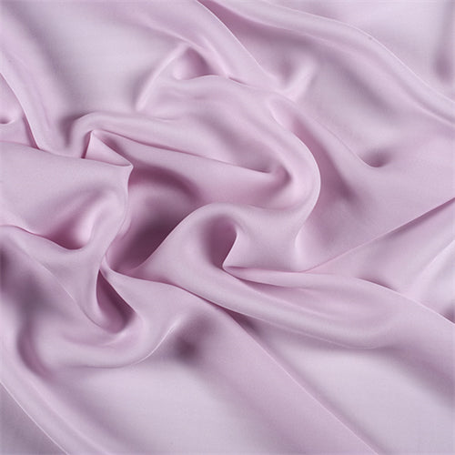 Runway Silks Rose Silk Double Georgette Fabric - Reorderable