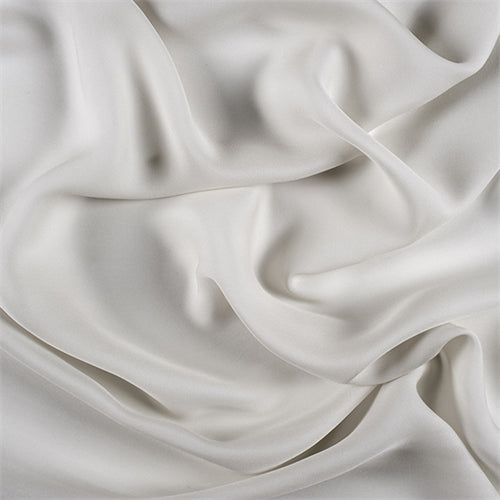 Runway Silks Pale Sage Silk Double Georgette Fabric - Reorderable