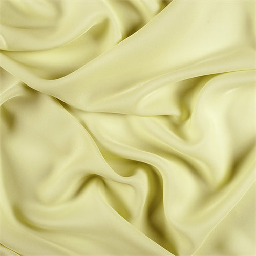 Runway Silks Peridot Silk Double Georgette Fabric - Reorderable