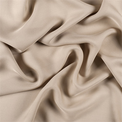 Runway Silks Bronze Silk Double Georgette Fabric - Reorderable