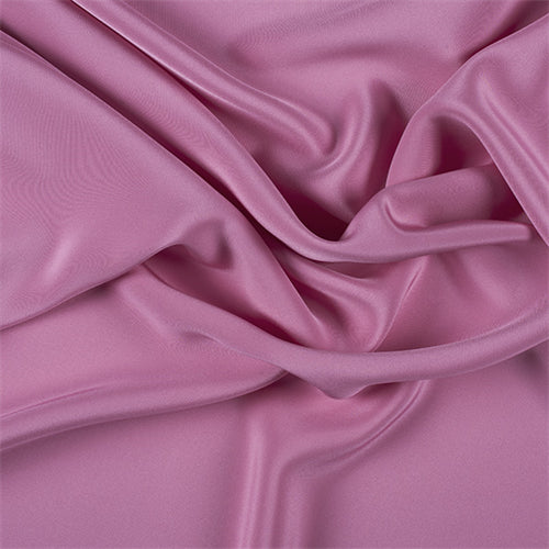 Runway Silks Hot Pink 4 Ply Silk Crepe Fabric - Reorderable
