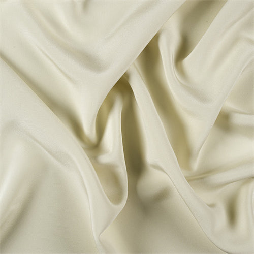Runway Silks Pale Green 4 Ply Silk Crepe Fabric - Reorderable