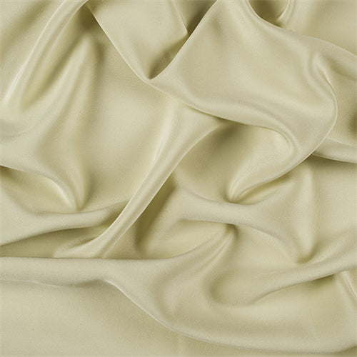 Runway Silks Peridot 4 Ply Silk Crepe Fabric - Reorderable