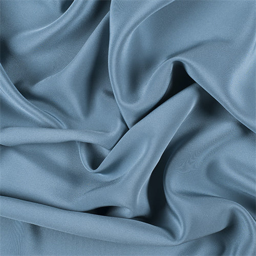 Runway Silks Seafoam 4 Ply Silk Crepe Fabric - Reorderable