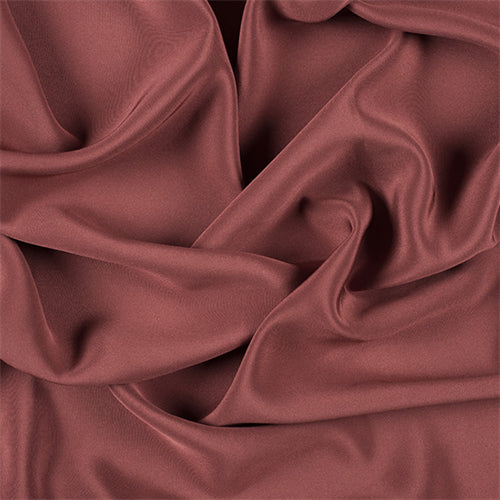 Runway Silks Copper 4 Ply Silk Crepe Fabric - Reorderable