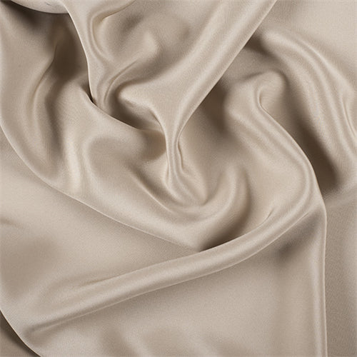 Runway Silks Antique Gold 4 Ply Silk Crepe Fabric - Reorderable