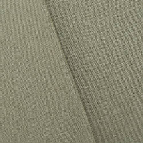6 YD PC-Taupe Beige/Gray Wool Blend Twill Jacketing Fabric
