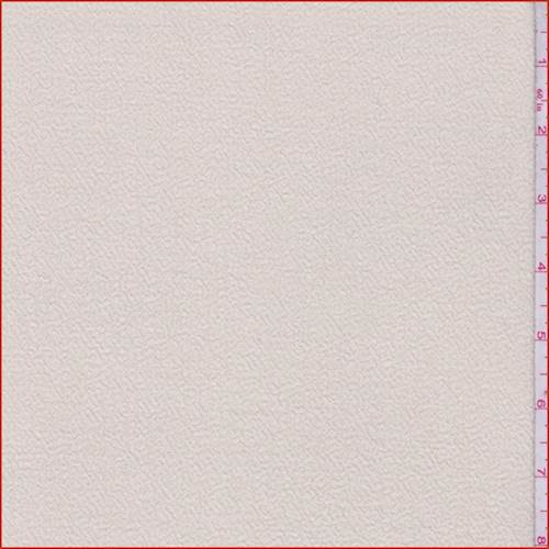 2 YD PC-Light Beige Crinkled Crepe Suiting Fabric