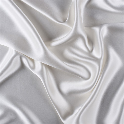 1 YD PC-Runway Silks Ivory Silk Crepe Back Satin Fabric - Reorderable
