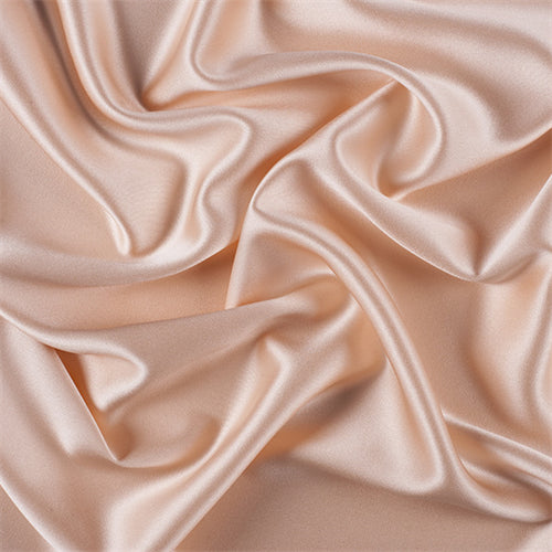 Runway Silks Bisque Silk Crepe Back Satin Fabric - Reorderable