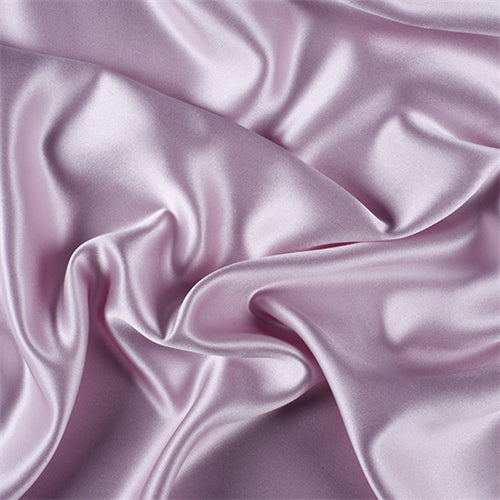 Runway Silks Light Orchid Silk Crepe Back Satin Fabric - Reorderable