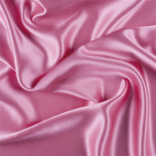 Runway Silks Hot Pink Silk Crepe Back Satin Fabric - Reorderable