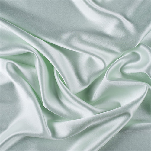Runway Silks Sage Silk Crepe Back Satin Fabric - Reorderable