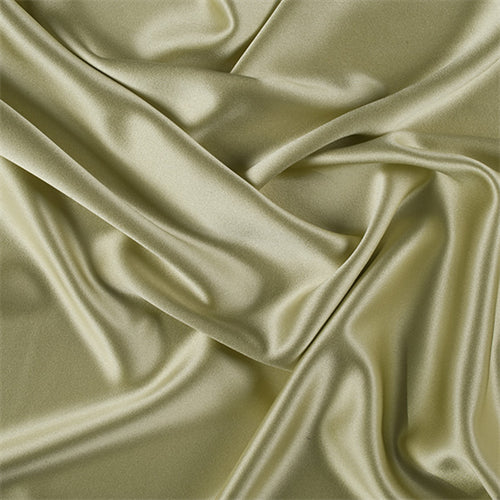 Runway Silks Peridot Silk Crepe Back Satin Fabric - Reorderable
