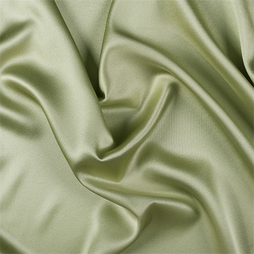 Runway Silks Celery Silk Crepe Back Satin Fabric - Reorderable
