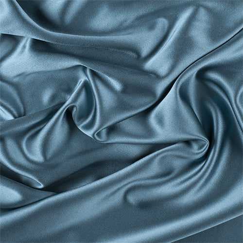 Runway Silks Seafoam Silk Crepe Back Satin Fabric - Reorderable