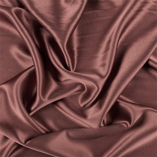 Runway Silks Rust Silk Crepe Back Satin Fabric - Reorderable