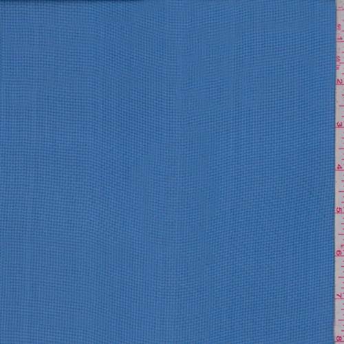 Larkspur Blue Hammered Silk Chiffon Fabric