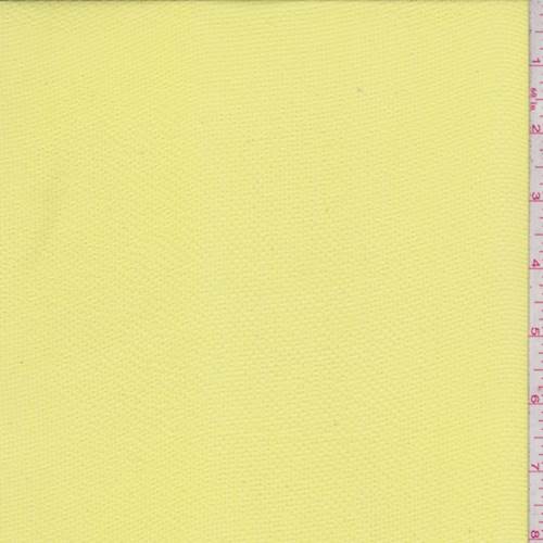 Bright Lemon Hammered Silk Chiffon Fabric