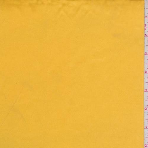 Yellow Gold Matte Satin Fabric