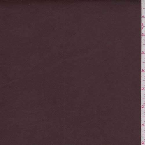 Mahogany Faux Leather Fabric