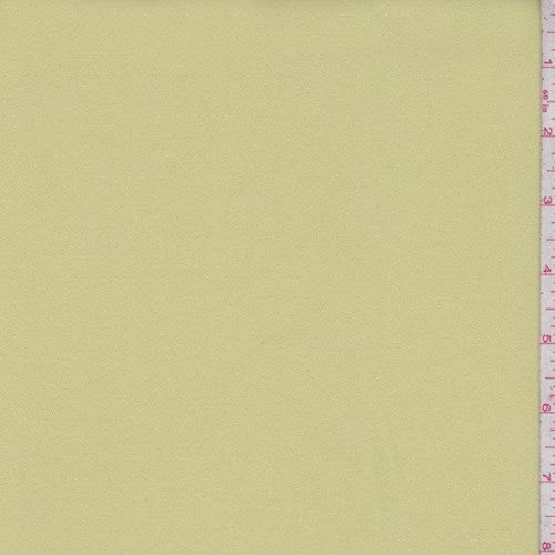 1 1/4 YD PC-Lemon Lime Polyester Suiting Fabric