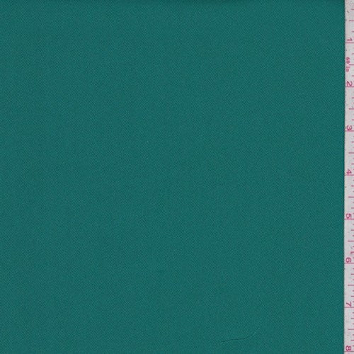 Emerald Polyester Twill Suiting Fabric