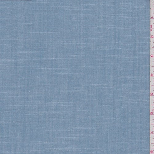 Blue Grey Plaid Shirting Fabric