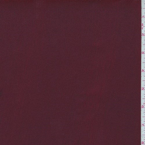 Tangier Red Silk Crinkle Chiffon Fabric
