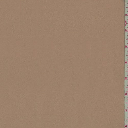 Caramel Silk Georgette Fabric