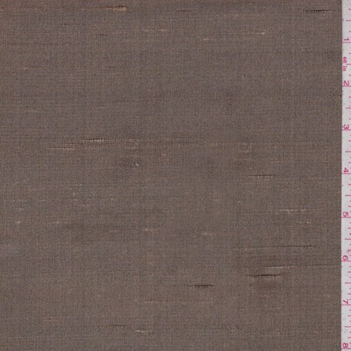 Golden Bronze Silk Shantung Fabric