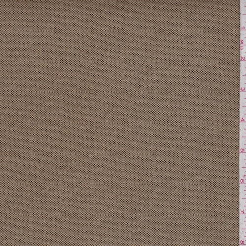 3/4 YD PC-Tan/Black Cotton Blend Canvas Fabric
