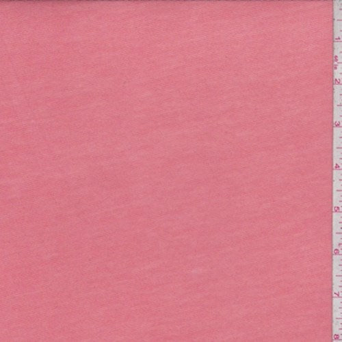 5 YD PC-Salmon Pink Rayon Jersey Knit Fabric