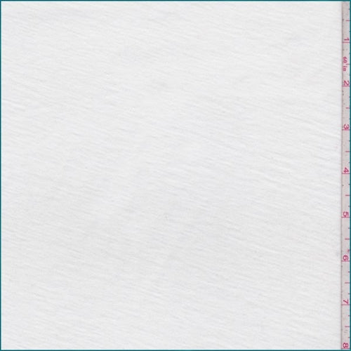 White Scuba Knit Fabric