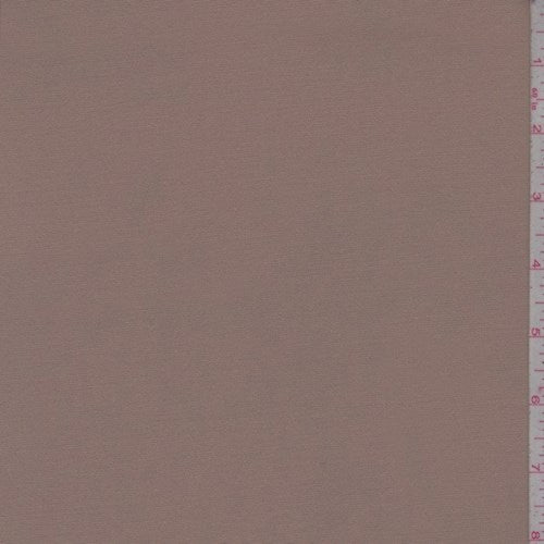 Taupe Brown Cotton Twill Fabric